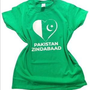 Pakistan zindabad. Independence day T-shirt.